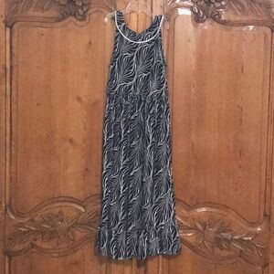 Crazy 8 Black/White Print Maxi Dress